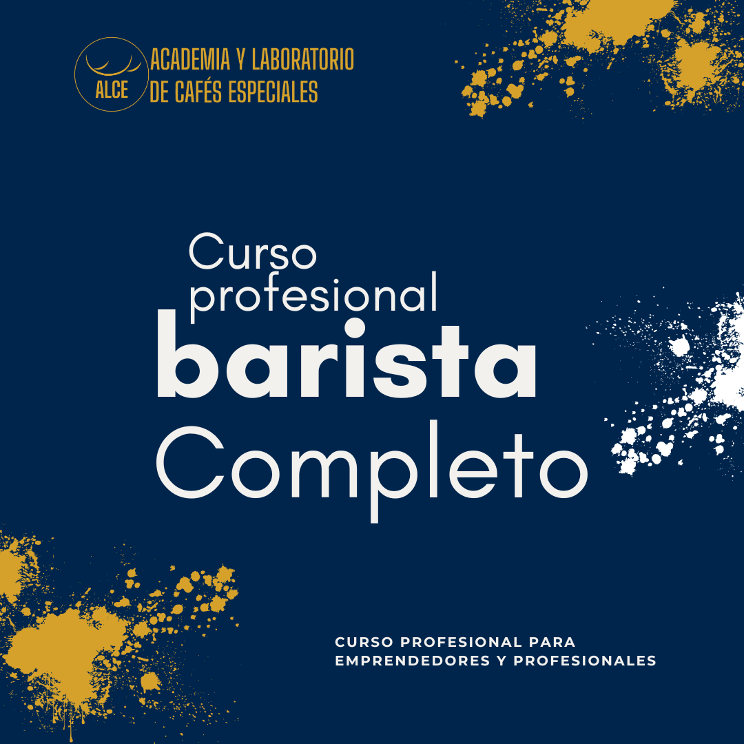 Barista completo - Martes 23 al viernes 26 de septiembre