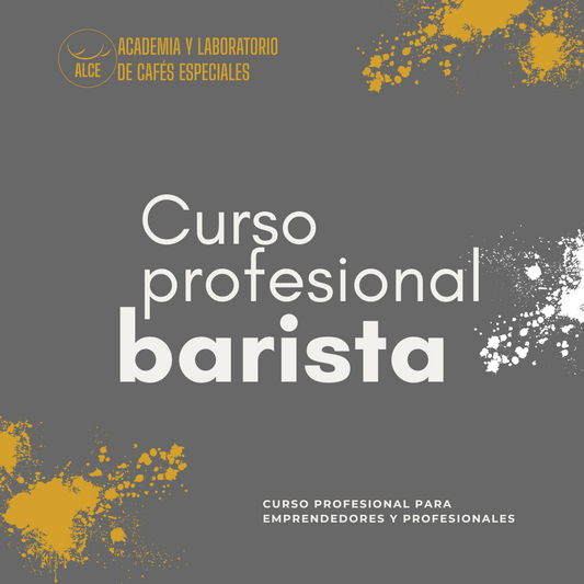 Barista profesional - Jueves 11 y viernes 12 de septiembre